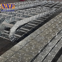 NXF 316/0Cr17Ni12Mo 2 Guide-câble électrique Porte-câble en acier Type pont en acier Chaîne à maillons de chaîne de traînée