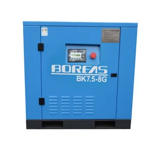 Hot selling 7.5kw 10hp fixed speed screw air compressor BK7.5-8G