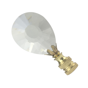 Haute qualité personnalisé grand cristal rond lampe décorative <span class=keywords><strong>harpe</strong></span> belle feuille Type conception pour lampe couvre abat-jour - Product Image 3