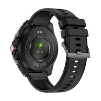 Reloj Inteligente Deportivo con Pantalla Redonda para Actividades al Aire Libre, Batería de Gran Capacidad de 670 mAh, 5 ATM, GPS, Brújula, Altímetro, Pantalla AMOLED de 1.43 Pulgadas, Cronógrafo de Gel de Sílice
