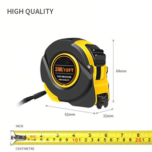 3m 5m 7.5m 8m 10m Metric and Inches <b>Measuring</b> <b>Tools</b> Retractable Esstional Tape Measure - Product Image 4