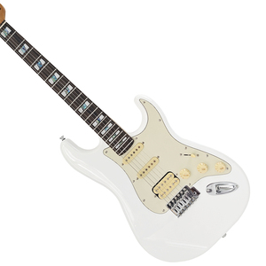 New ST Electric <strong>Guitar</strong> with Rosewood Sides Inlaid Fingerboard 6 <strong>Strings</strong> Fast Shipping - Product Image 3