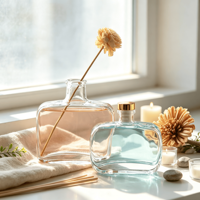Nouvelles Bouteilles de Diffuseur à Bâtonnets de 100ml, 200ml, 300ml, 500ml – Luxe, Huiles Essentielles d'Aromathérapie, Parfum d'Ambiance, Décoration d'Intérieur