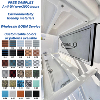 Tapis de pont de bateau personnalisable gravé au laser CNC XYF Marine, Robalo 242EXP, adhésif 3M, antidérapant, résistant aux UV, mousse EVA