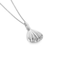 Collier pendentif Vénus en argent sterling 925 émaillé, bijoux coquillage pour femme, vente directe usine