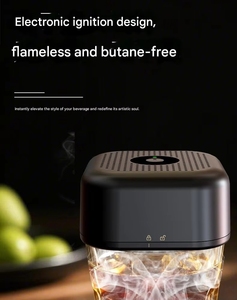 Kit <span class=keywords><strong>de</strong></span> fumoir à cocktails rechargeable très populaire – Générateur <span class=keywords><strong>de</strong></span> <span class=keywords><strong>fumée</strong></span> <span class=keywords><strong>froide</strong></span> pour infuseur <span class=keywords><strong>de</strong></span> bar à domicile et fêtes - Product Image 3