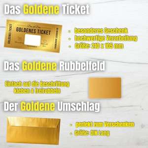 Billet doré avec enveloppe, carte à gratter, révélation de cadeau surprise, carte de mariage, bon de réduction, bon de loterie, enveloppe cadeau - Product Image 6