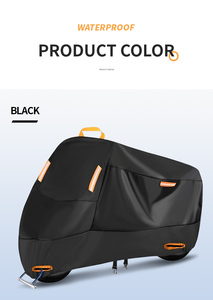 Heavy Duty Waterproof UV Durable <strong>Motorcycle</strong> <strong>Covers</strong> 210D <strong>Rain</strong> Sun Protection with Dust-proof Features Available - Product Image 3