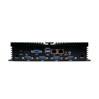 Mini Computadora Servidor Integrada HVAEIPC de 12.ª Generación con Procesador Core I3/i5/i7 |   Doble LAN, Múltiples Puertos Seriales, VGA, 4G, 256GB RAM, Usado, M.2, Stock, J1900