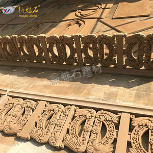 New Magic <b>Stone</b> European Style Grc Relief Sculpture Outdoor Decorative Villa Exterior Architectural Panels - Product Image 4