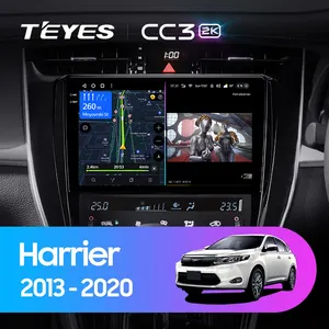 TEYES CC3L CC3 2K For Toyota Harrier XU60 2013 - 2020 Car Radio Multimedia Video Player Navigation Stereo GPS Android 10 Dvd