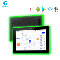 Écrans d'affichage intelligents pour hôpitaux, montage mural, écran tactile IPS 10 pouces, RK3566 2 Go + 32 Go, Android, tablette tactile tout-en-un, signalisation numérique