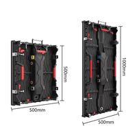 P2.6 intérieur extérieur église événements publics LED vidéo mur écran Portable location scène décors extérieur LED panneau d'affichage