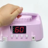 Lampe à ongles UV/LED portable rechargeable sans fil 72W OEM ODM, séchage rapide, lampe à gel professionnelle, vente en gros pour salons de manucure
