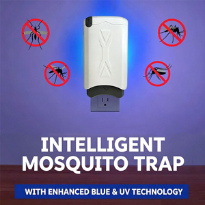 Professional UV LED <strong>Bug</strong> <strong>Zapper</strong> Indoor Insect Trap Powerful UV <strong>Light</strong> Attracts Captures Flying Insects for Gnats Fruit Flies - Product Image 5