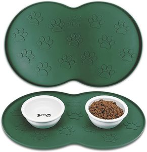 Tapis de bol de chien de <span class=keywords><strong>chat</strong></span> de qualité alimentaire antidérapant en silicone imperméable pour l'eau et la <span class=keywords><strong>nourriture</strong></span> - Product Image 5