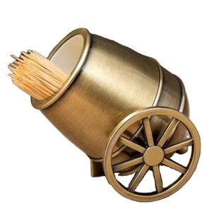 Gun Barrel Porte-Cure-Dents Distributeur Mignon Cure-Dents Unique Décoratif Maison <span class=keywords><strong>Cuisine</strong></span> Design Accessoires <span class=keywords><strong>Cadeau</strong></span> <span class=keywords><strong>Insolite</strong></span> - Product Image 2
