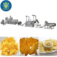 Machine de fabrication de chips de maïs extrudées pour snacks tortillas frits