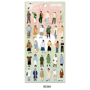 Nekoni Adesivi Cartoon Caratteri Adesivi per Adesivo Decalcomanie Kid Personalizzato Autoadesivo Del PVC Del Vinile Della Decalcomania Decalcomanie Decorative - Product Image 4