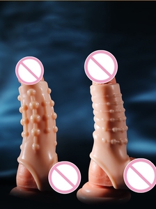 남성용 사정 지연 확장 장난감 남성용 실리콘 재사용 수탉 반지 섹스 토이 - Product Image 4