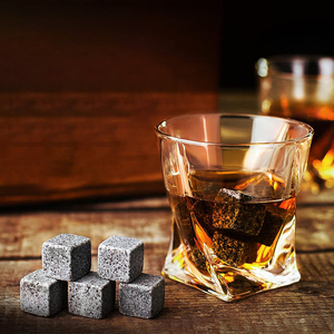 Ensemble de verres à whisky Ensemble de <span class=keywords><strong>2</strong></span> verres à whisky-Bourbon Whisky Stones Coffret cadeau en bois - Product Image 6