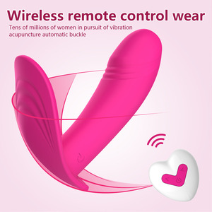 앤트팝 WE-0010 유럽형 웨어러블 진동기 12m 원격 제어 10단계 속도 조절 IPX7 방수 실리콘 USB 충전 클리토리스 자극기 - Product Image 3