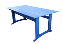 Table et siège de pique-nique en plein air de conception moderne pliable en HDPE étanche anti-UV à faible entretien avec logo imprimé en couleur
