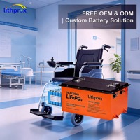 Batería para Silla de Ruedas Plegable 38.4V200AH 100AH 150AH 200AH 300AH 3.84KWh 5.76KWh 7.68KWh 11.52KWh Litio Hierro Fosfato LFP