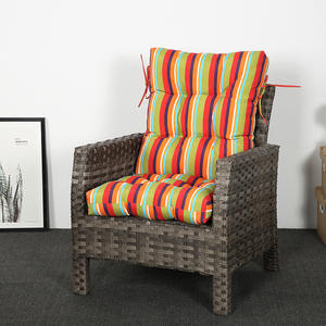 Gros 10cm épaisseur polyester imperméable chaise siège <span class=keywords><strong>coussin</strong></span> chaise longue en plein air balcon patio meubles coussins - Product Image 3