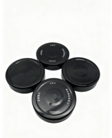 Bocaux en fer blanc de qualité alimentaire, anti-fuite, anti-enfants, écologiques, avec fermetures à languettes, design premium, 38mm 43mm 48mm 53mm 58mm 63mm 70mm 82mm