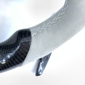 Ccexcellent tùy chỉnh sợi carbon chỉ đạo Wheel cho FORD F150 2021 + với Alcantara da và mái chèo sang số - Product Image 3