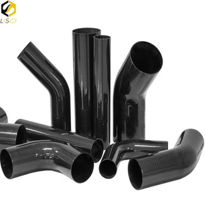 Haute qualité taille personnalisée queue <span class=keywords><strong>gorge</strong></span> boîtier Tube tiges de fibre vente chaude services de fabrication de tuyaux en Fiber de carbone - Product Image 6