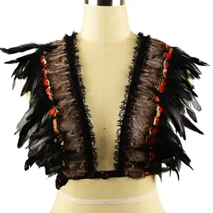 wholesale black Luxury Feathers nuisette sexy lingerie 2022 Role Play sexy women lingerie for men