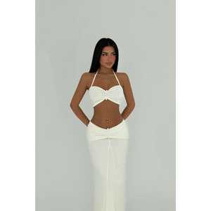 Conjunto de Traje Blanco Romy para Mujer - Product Image 2