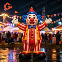 Costume de Clown Gonflable de Haute Qualité pour Défilés et Spectacles de Cirque
