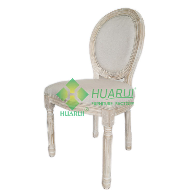 Товары для дома Louis style, обеденные стулья из белого дерева для мероприятий