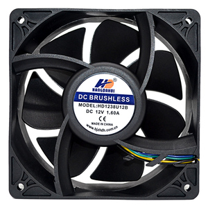 HDH Factory 12038 Cooling Fan 120X120X38MM 24V Brushless Fan Cooling Ventilation Machine Industrial Fan 120mm <strong>12v</strong> - Product Image 2