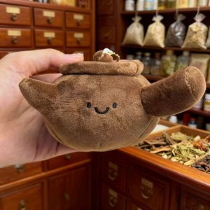 Nuovo Arrivo: Peluche Ricamato Compendium <span class=keywords><strong>Materia</strong></span> <span class=keywords><strong>Medica</strong></span>, Bambola Realistica di Erbe e Funghi, Simpatico Portachiavi Cartoon in Cotone PP Premium - Product Image 4