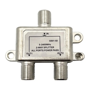 ตัวแยกสัญญาณดาวเทียม สายเคเบิลทีวี รุ่น SP02 แบบสองทาง ราคาถูก ขายส่งจากโรงงาน - Product Image 1