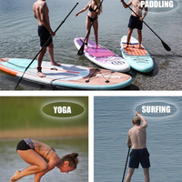 Planche de paddle gonflable (SUP) pour sports nautiques, prix de gros usine - Matériau EVA durable, pompe et sac inclus