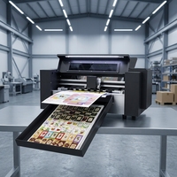 Máquina de Corte de Etiquetas Purcell ZD350 Plus-EX, Plotter de Corte y Plegado, Maquinaria de Procesamiento de Doble Cabezal, Troqueladora Digital