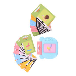 Máquina de Lectura de Tarjetas Educativas con Forma de Animales, Funciona con Batería, Función Musical, Batería de Litio, Plástico ABS - Product Image 1