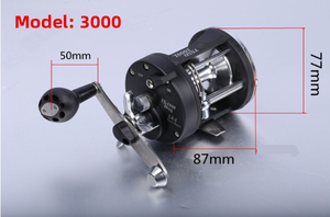 <span class=keywords><strong>Moulinet</strong></span> de pêche à tambour 3000/4000 avec bobine métallique, frein centrifuge, <span class=keywords><strong>moulinet</strong></span> de combat de haute qualité - Product Image 2