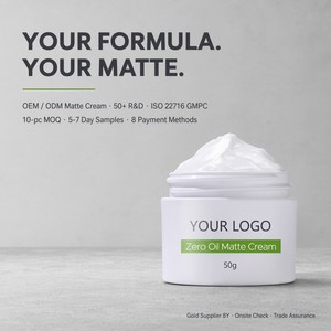 Crème <span class=keywords><strong>matifiante</strong></span> sans brillance, sans huile, contrôle du sébum, minimisation des pores, <span class=keywords><strong>hydratante</strong></span>, soin du visage, non grasse, végane, 50g, OEM personnalisé - Product Image 6