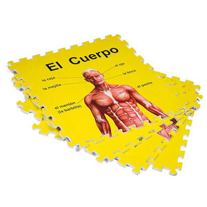 <span class=keywords><strong>Alfombra</strong></span> acolchada de <span class=keywords><strong>eva</strong></span> personalizada de fábrica para bebés, esteras de protección antideslizantes para gatear, juguetes educativos de rompecabezas de suelo de alta elasticidad - Product Image 4