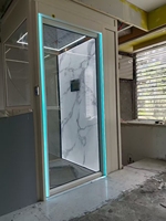 Ascenseur à vide pneumatique moderne à 3 niveaux pour 5-6 personnes Capacité de charge de 400 à 500kg Aucune fosse ou salle des machines nécessaire