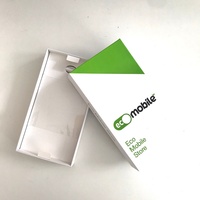 Boîtes en deux parties personnalisées avec couvercle et base, adaptées aux emballages de téléphones mobiles iPhone, pour iPhone 8-16 Plus