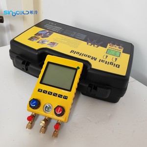 Manomètre numérique MG-100A pour réfrigérant, manomètre de pression pour climatisation, pour R134a R410a R22, test de réfrigération HVAC AC - Product Image 3
