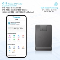 Localizador GPS en Tiempo Real con Batería Inalámbrica de Larga Duración de 20000 mAh para Automóviles, Motos, Camiones, Flotas, Mini Localizador Magnético 4G LTE GSM OEM/ODM