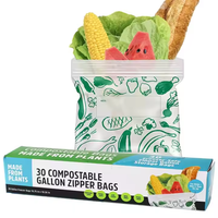 Prix d'usine Sacs d'emballage à fermeture éclair réutilisables écologiques avec poignée Emballage alimentaire en plastique PET PE avec impression de logo personnalisé